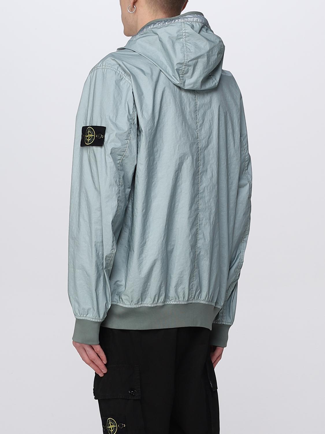 STONE ISLAND КУРТКА: Куртка Мужское Stone Island, Голубой - Img 3