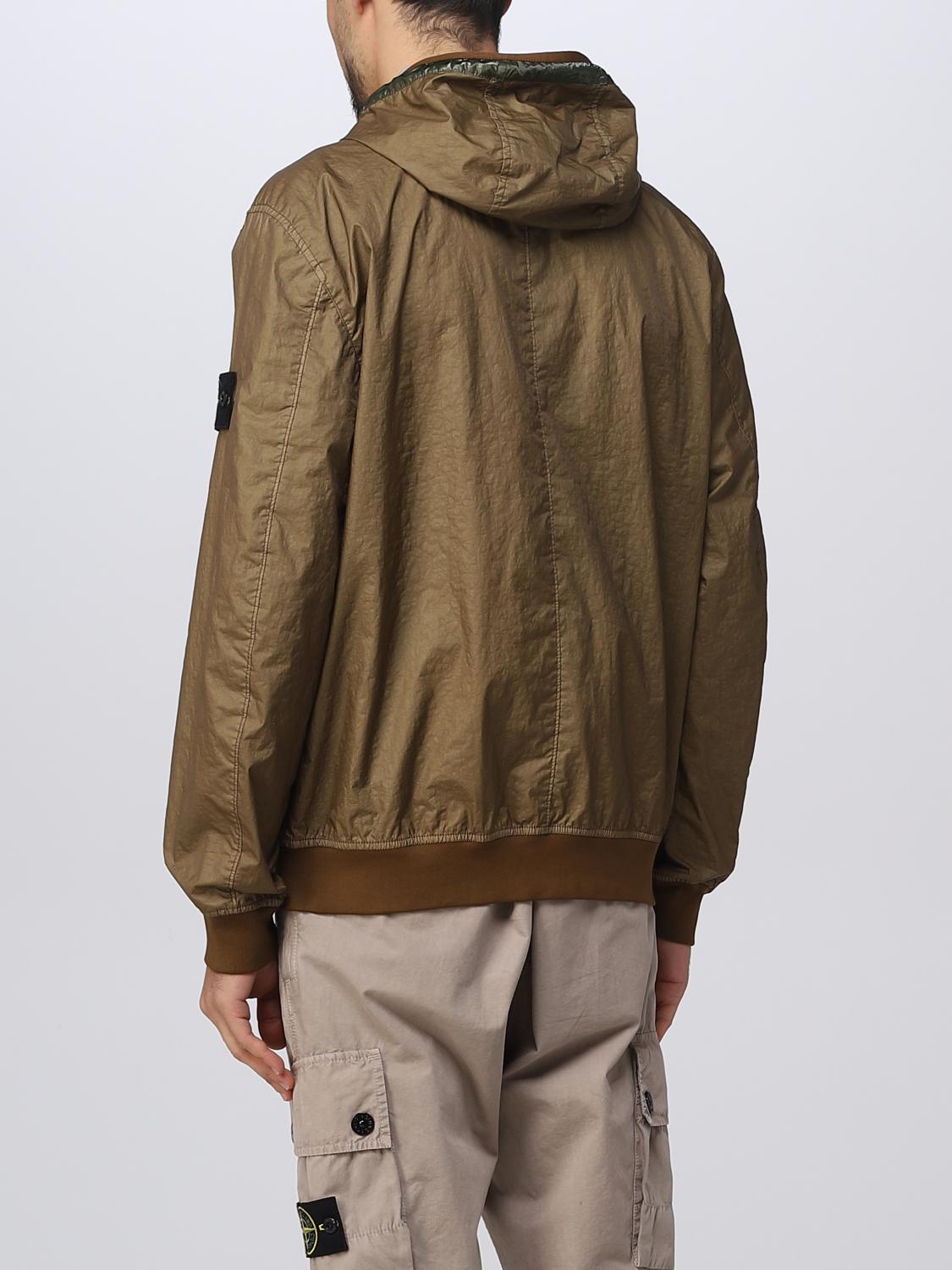 STONE ISLAND КУРТКА: Куртка Мужское Stone Island, Бежевый - Img 3