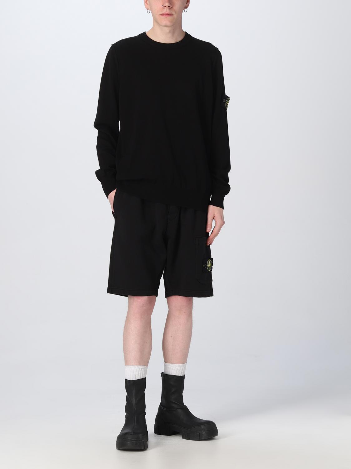 STONE ISLAND PULLOVER: Pullover herren Stone Island, Schwarz - Img 2