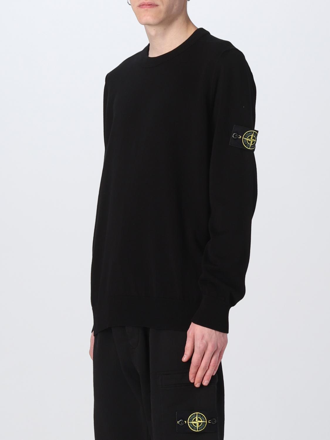 STONE ISLAND PULLOVER: Pullover herren Stone Island, Schwarz - Img 4