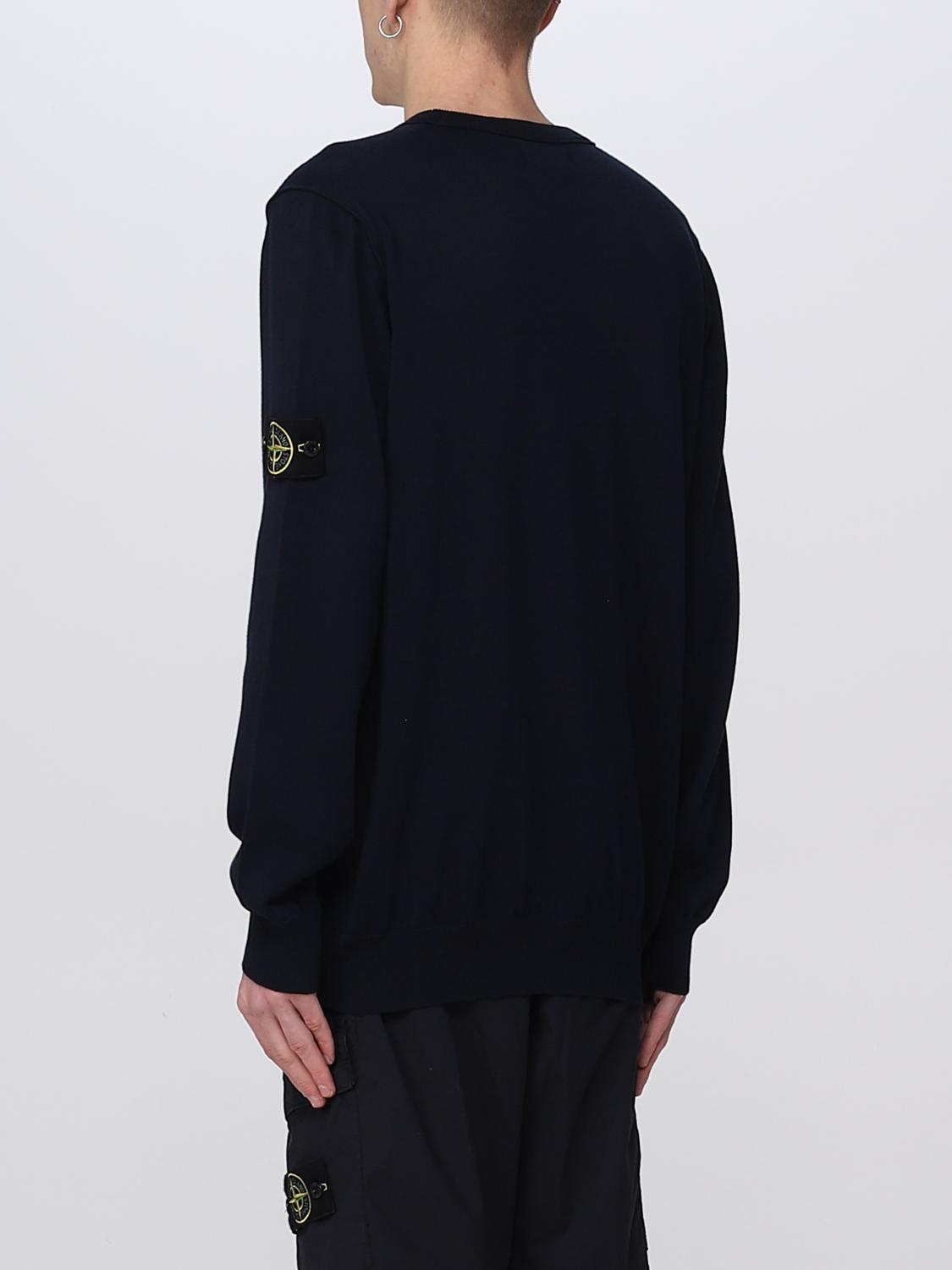 STONE ISLAND PULLOVER: Pullover herren Stone Island, Blau - Img 3