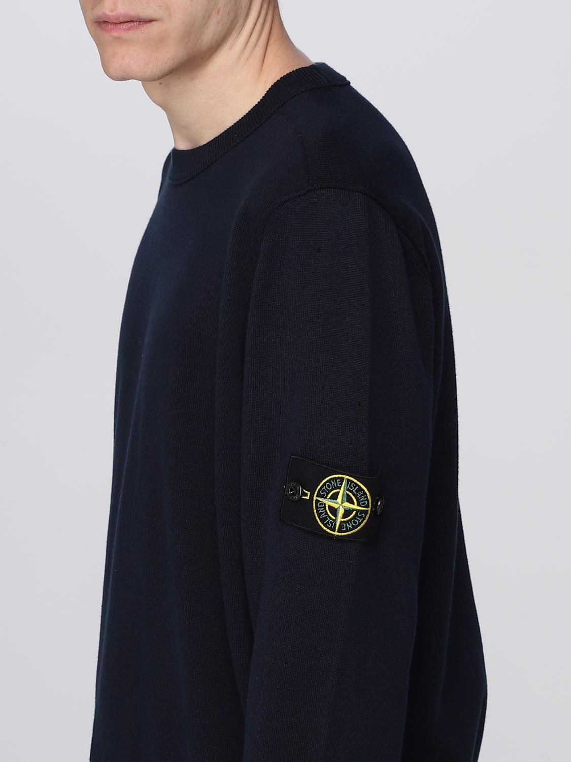 STONE ISLAND PULLOVER: Pullover herren Stone Island, Blau - Img 5