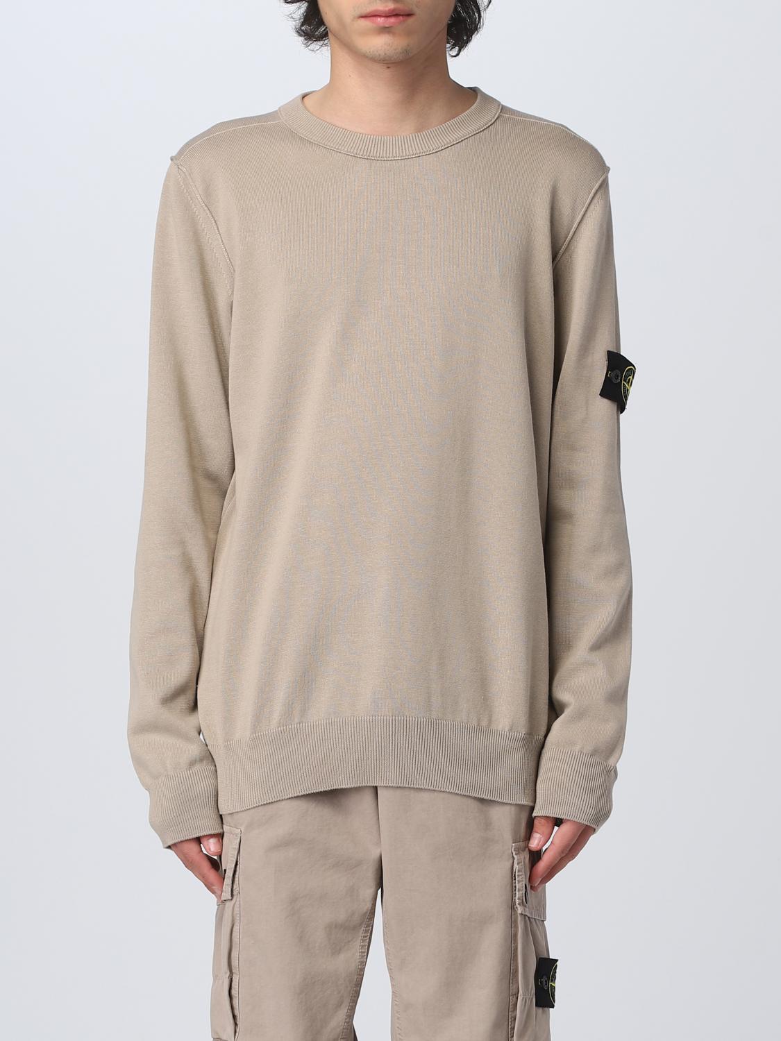 STONE ISLAND PULLOVER: Pullover herren Stone Island, Grau - Img 1