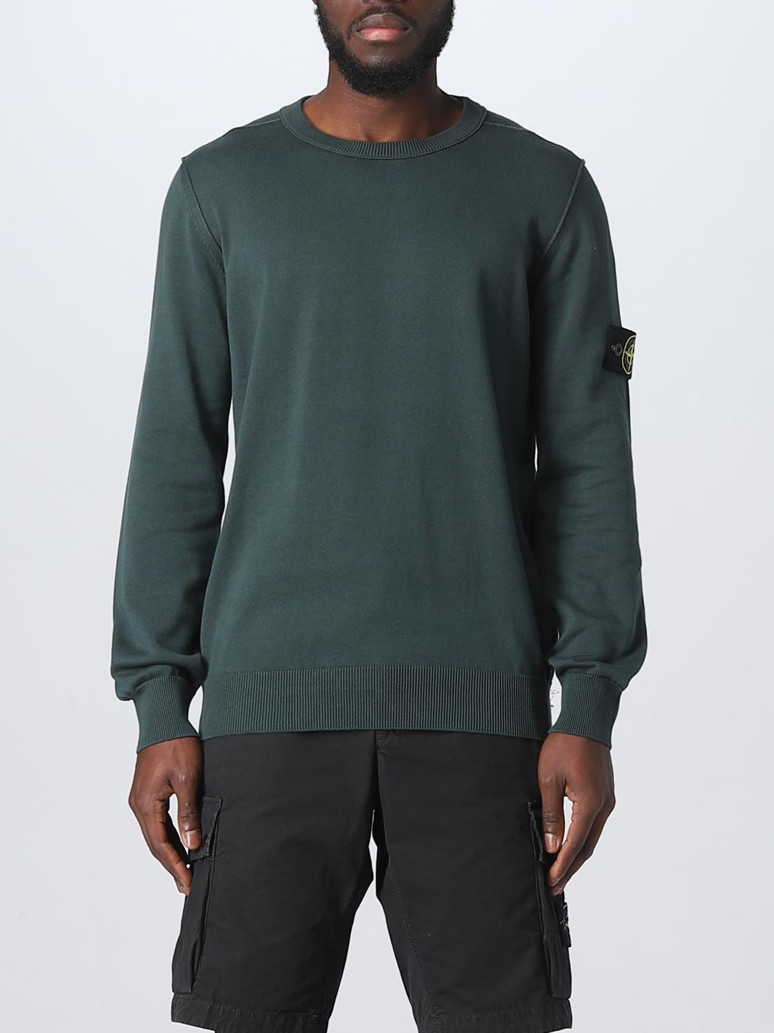 STONE ISLAND PULLOVER: Pullover herren Stone Island, Petroleum Blue - Img 1