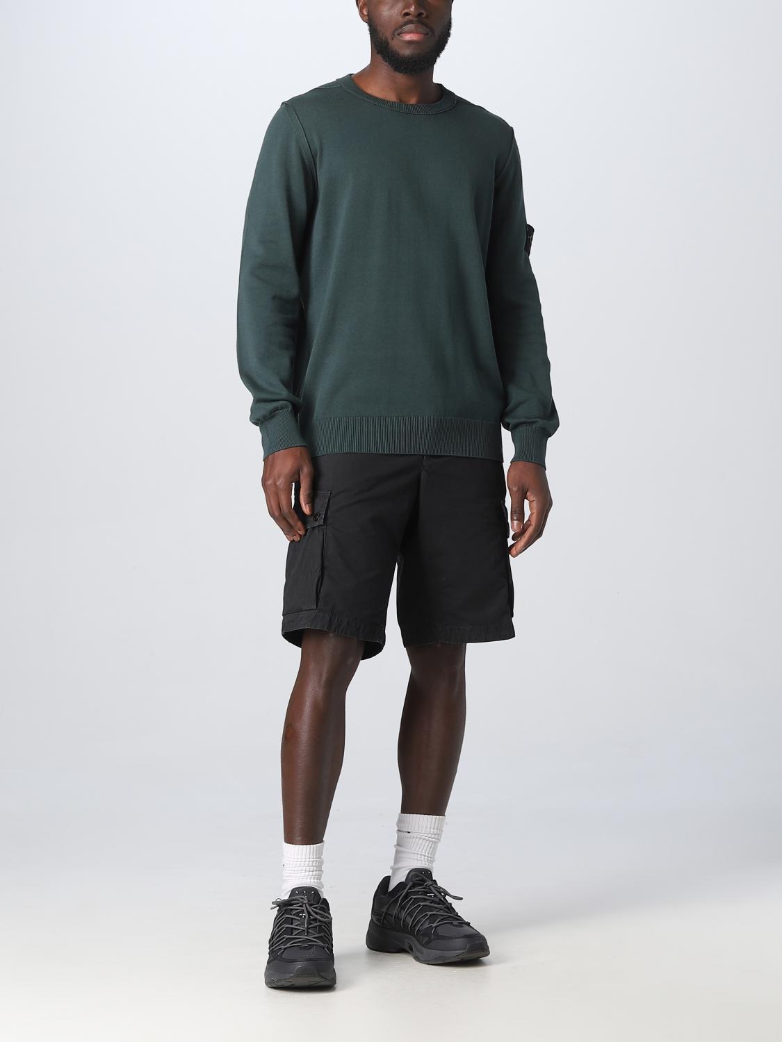 STONE ISLAND PULLOVER: Pullover herren Stone Island, Petroleum Blue - Img 2