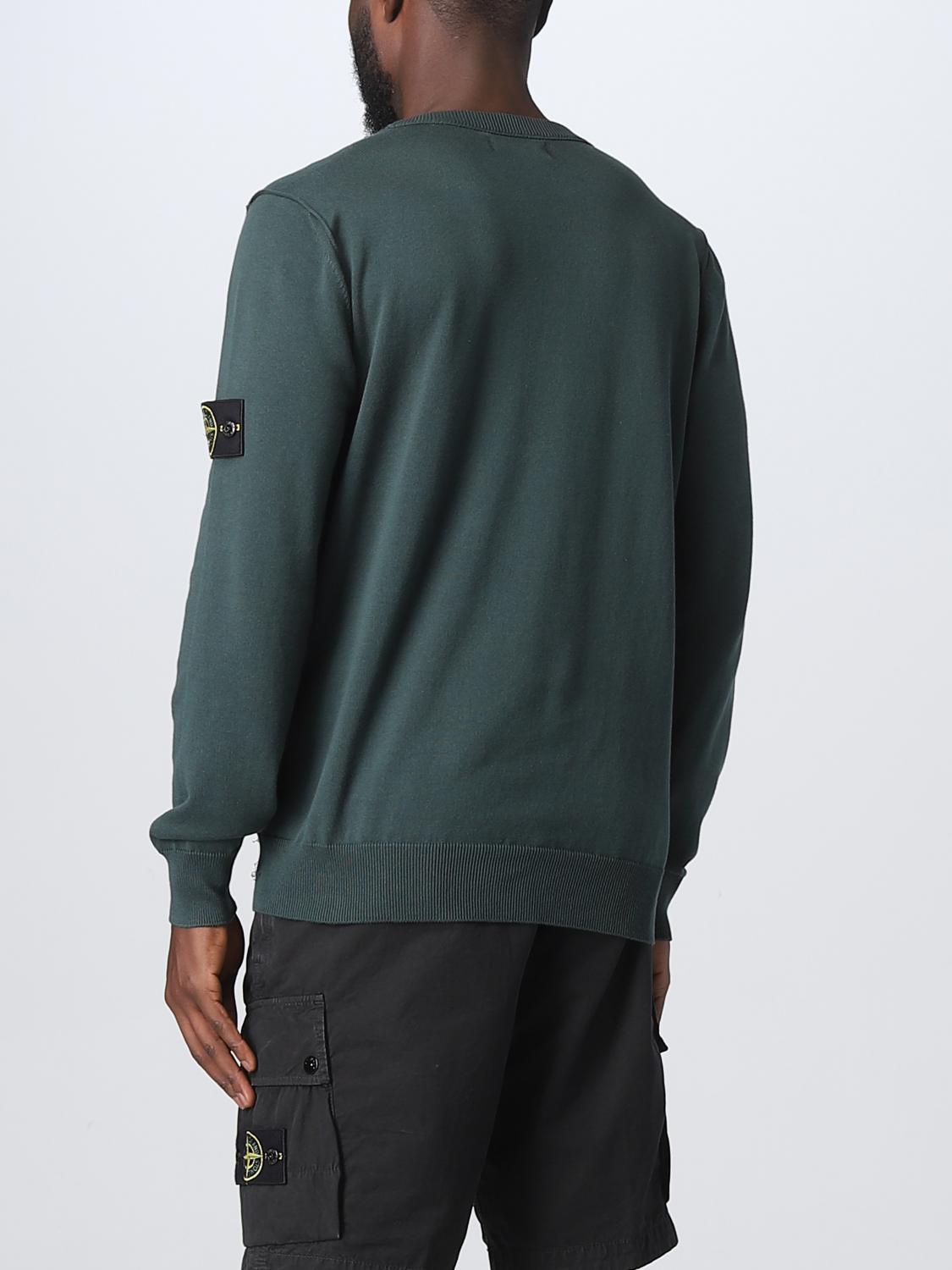 STONE ISLAND PULLOVER: Pullover herren Stone Island, Petroleum Blue - Img 3
