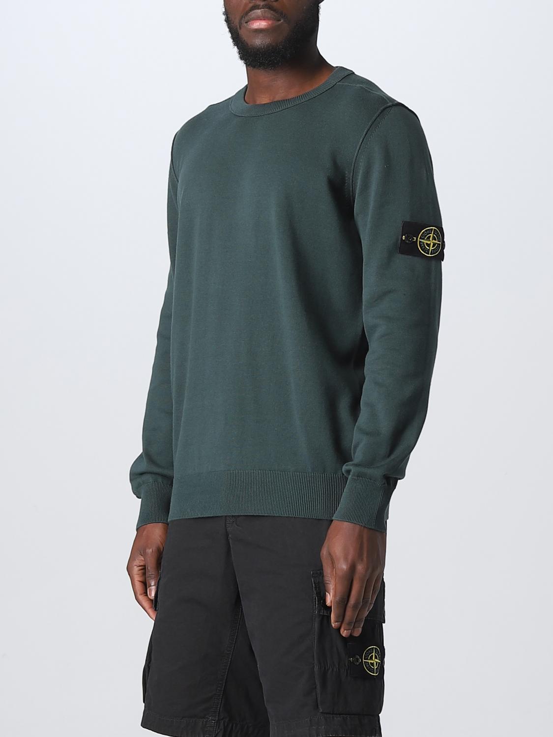 STONE ISLAND PULLOVER: Pullover herren Stone Island, Petroleum Blue - Img 4
