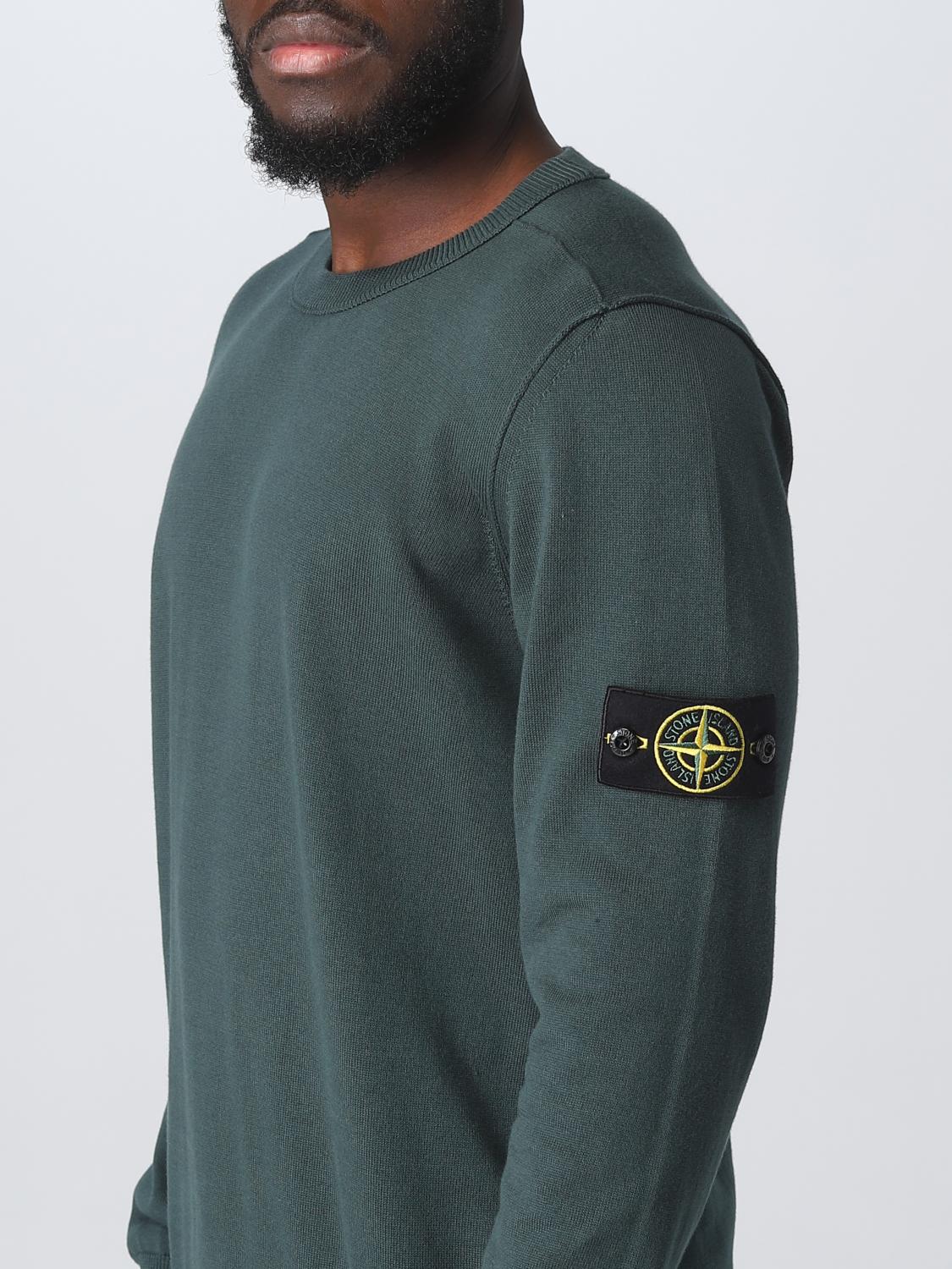 STONE ISLAND PULLOVER: Pullover herren Stone Island, Petroleum Blue - Img 5