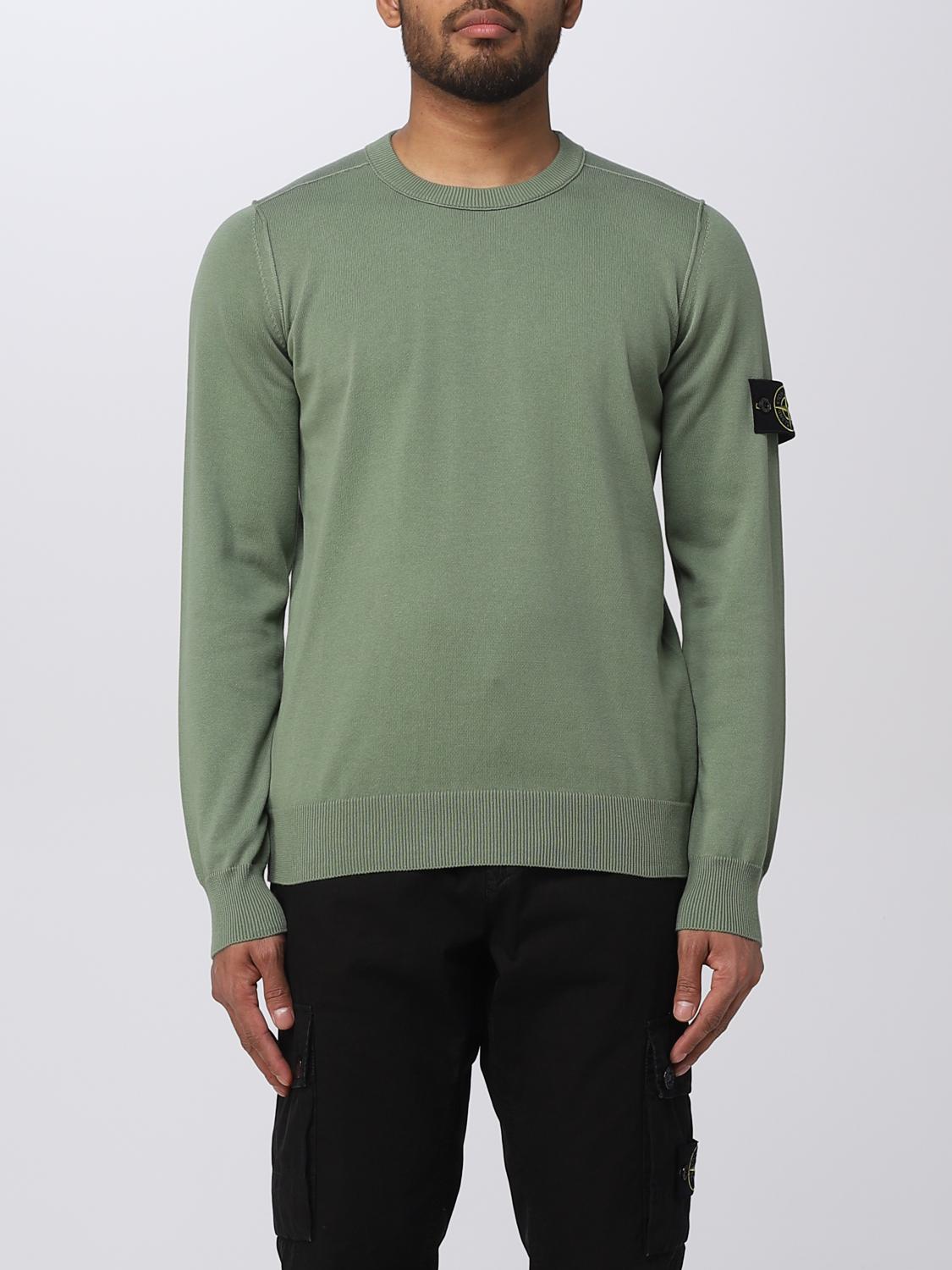 STONE ISLAND PULLOVER: Pullover herren Stone Island, Sage Grün - Img 1