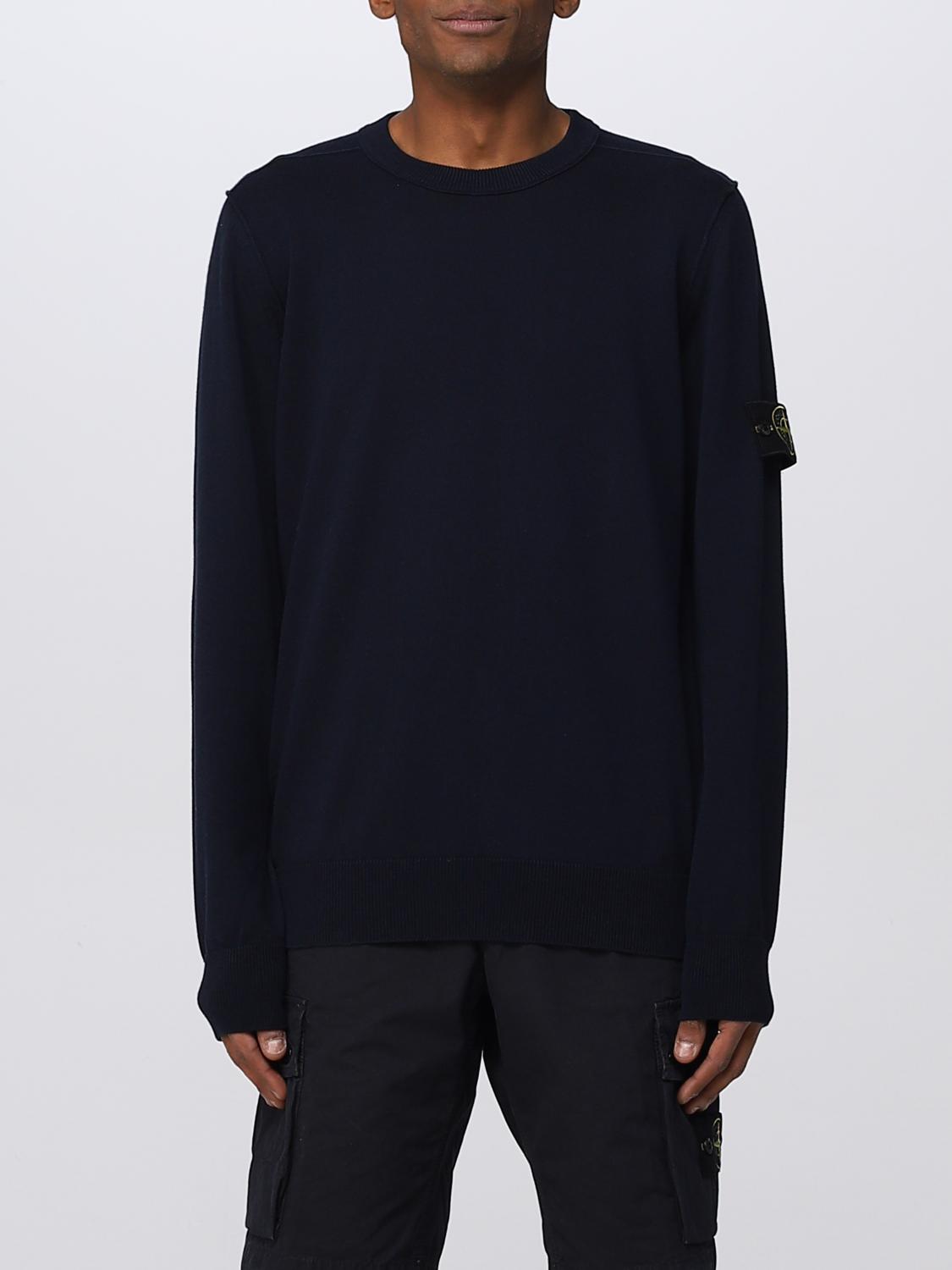 STONE ISLAND PULLOVER: Pullover herren Stone Island, Navy - Img 1