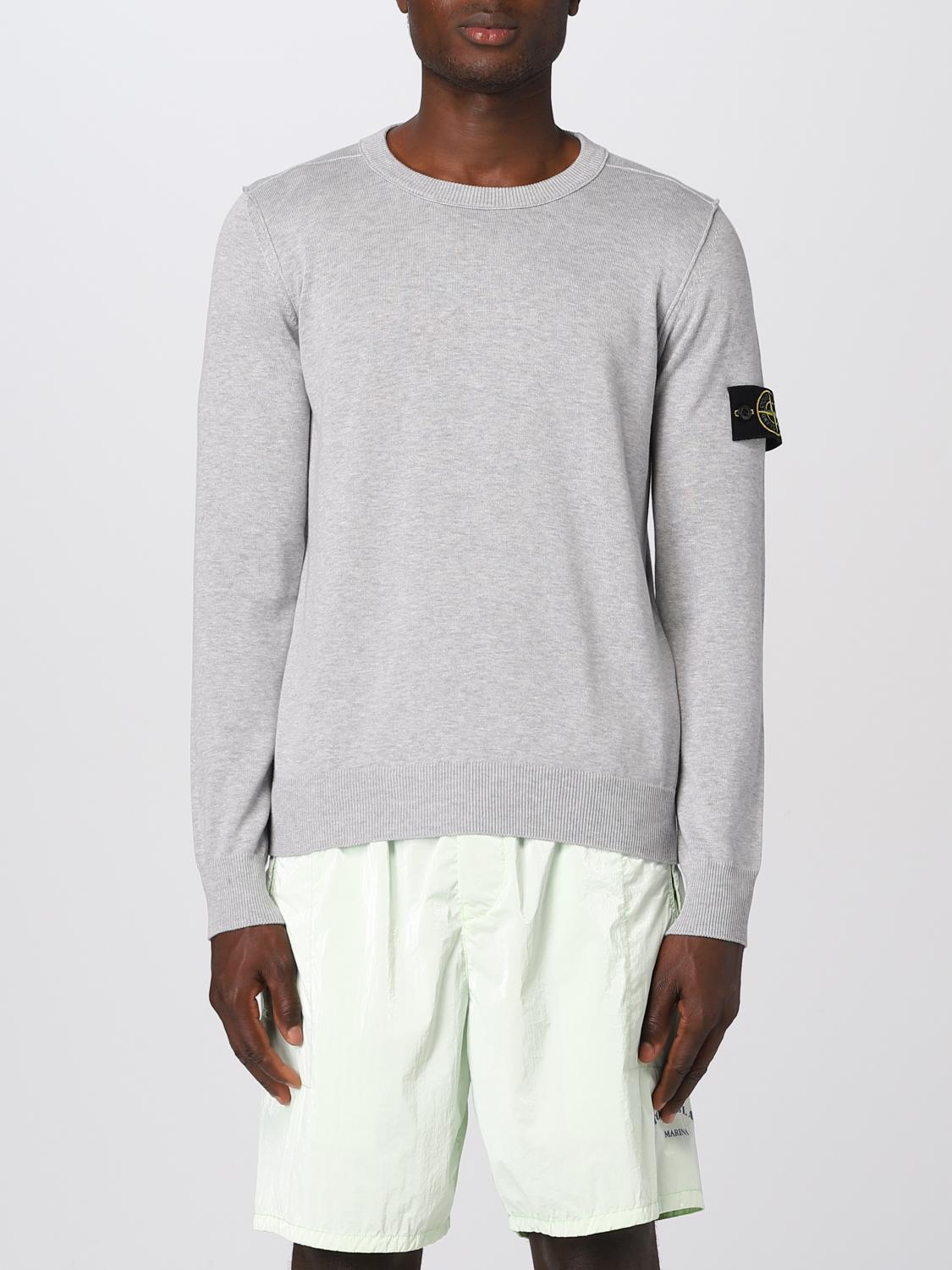 STONE ISLAND PULLOVER: Pullover herren Stone Island, Grau 1 - Img 1