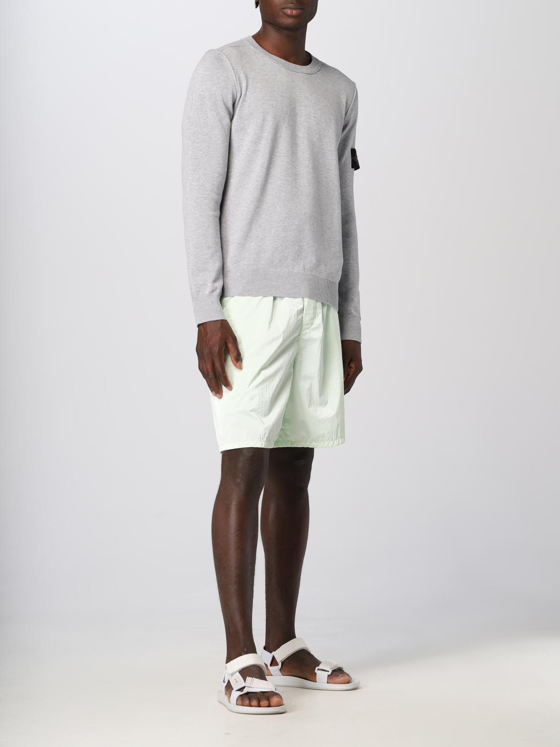 STONE ISLAND PULLOVER: Pullover herren Stone Island, Grau 1 - Img 2