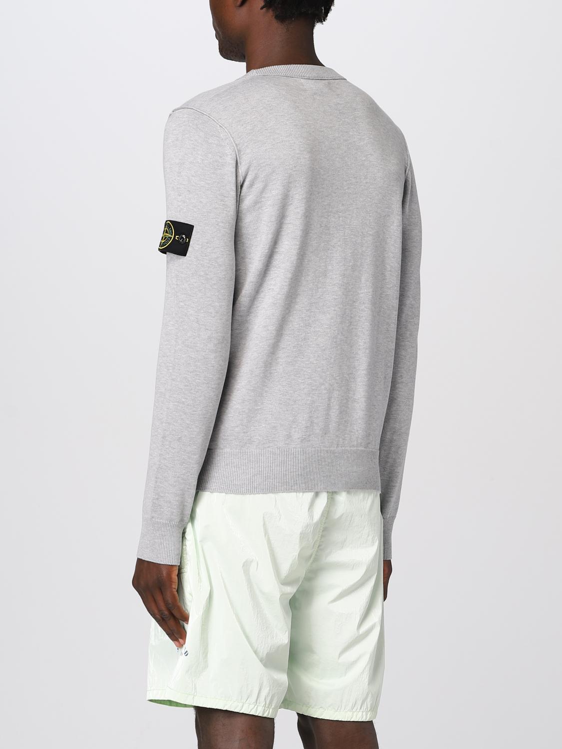 STONE ISLAND PULLOVER: Pullover herren Stone Island, Grau 1 - Img 3