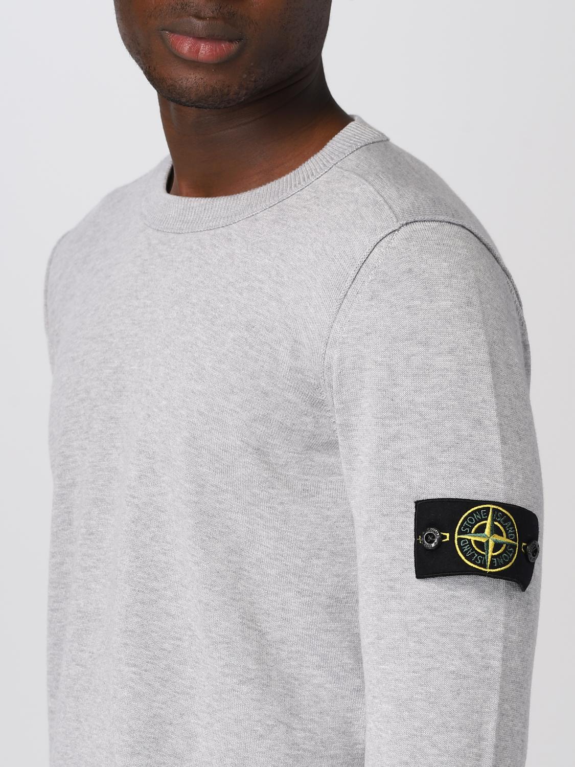 STONE ISLAND PULLOVER: Pullover herren Stone Island, Grau 1 - Img 5