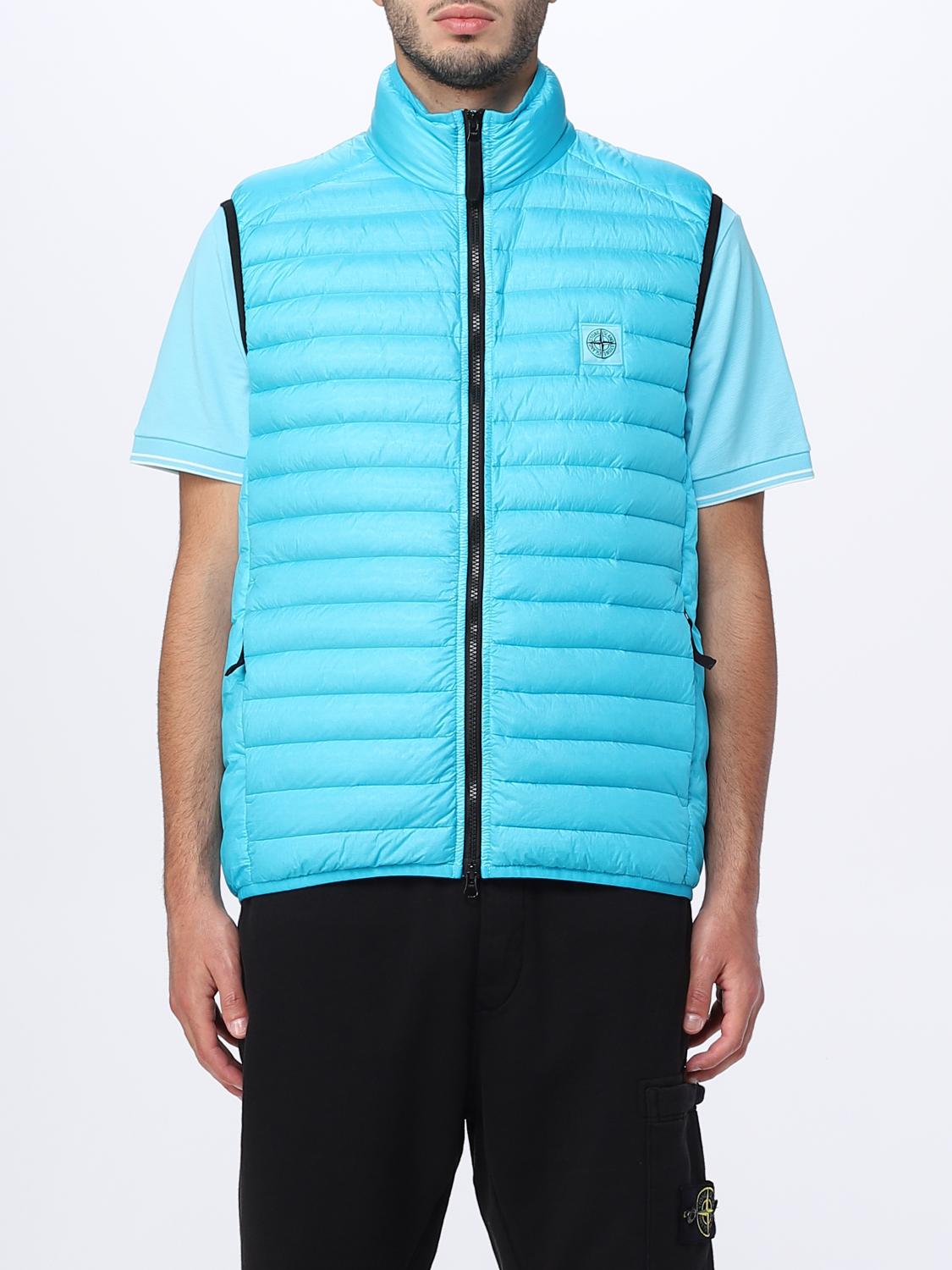 STONE ISLAND JACKET: Jacket men Stone Island, Turquoise - Img 1