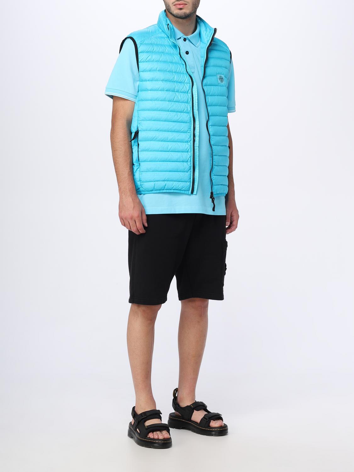 STONE ISLAND JACKET: Jacket men Stone Island, Turquoise - Img 2