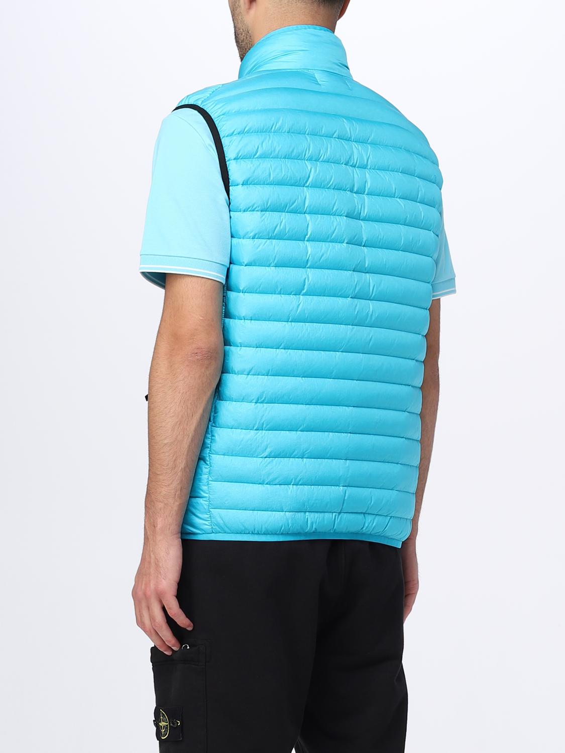 STONE ISLAND JACKET: Jacket men Stone Island, Turquoise - Img 3