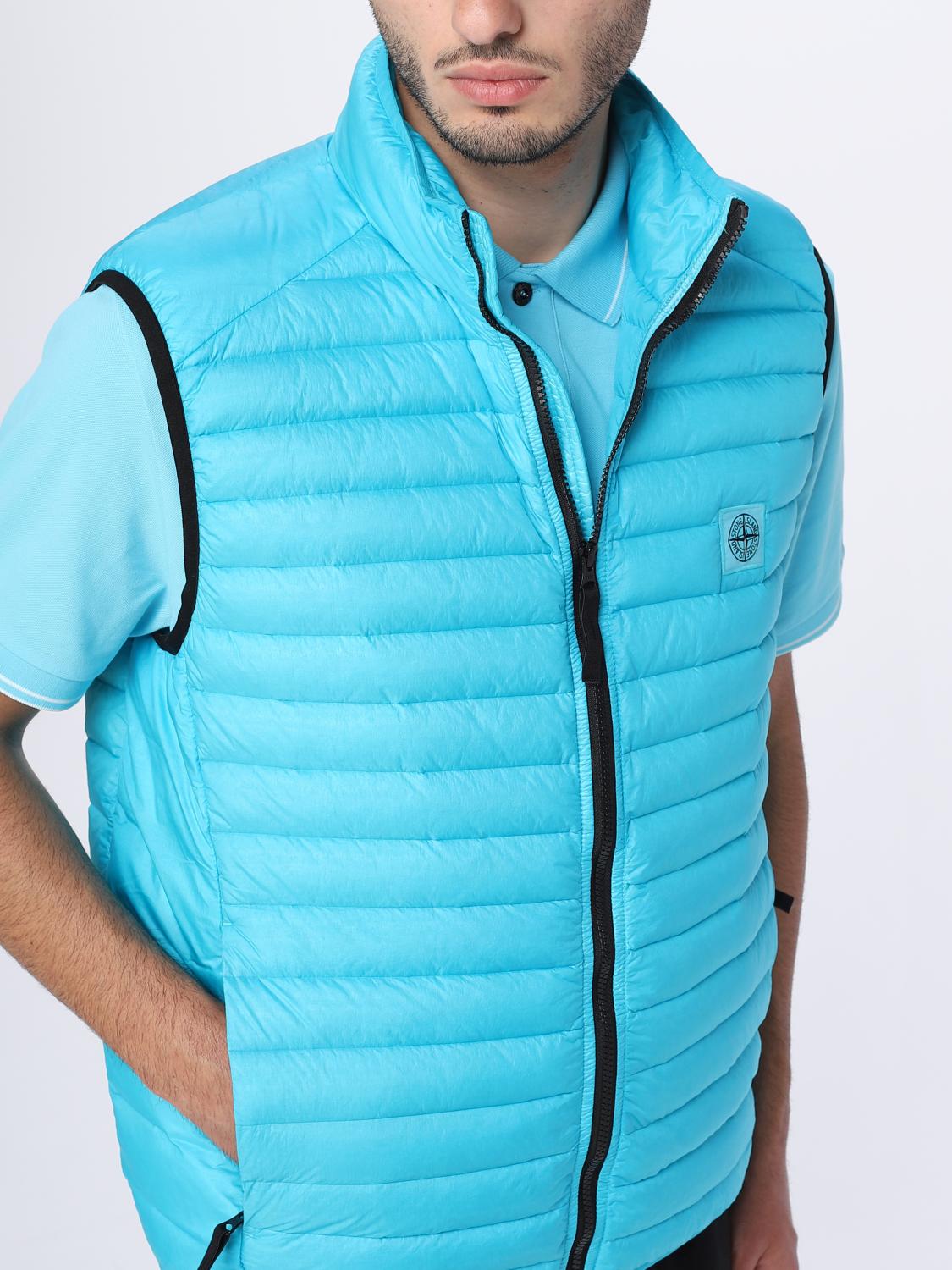 STONE ISLAND JACKET: Jacket men Stone Island, Turquoise - Img 5