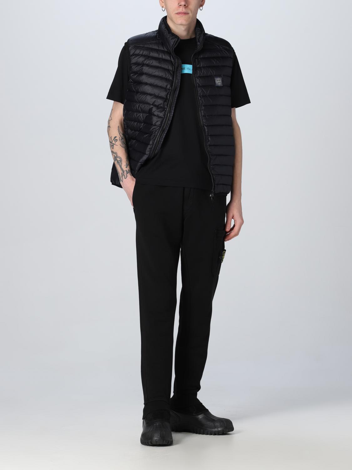 STONE ISLAND CHAQUETA: Chaqueta hombre Stone Island, Azul Oscuro - Img 2