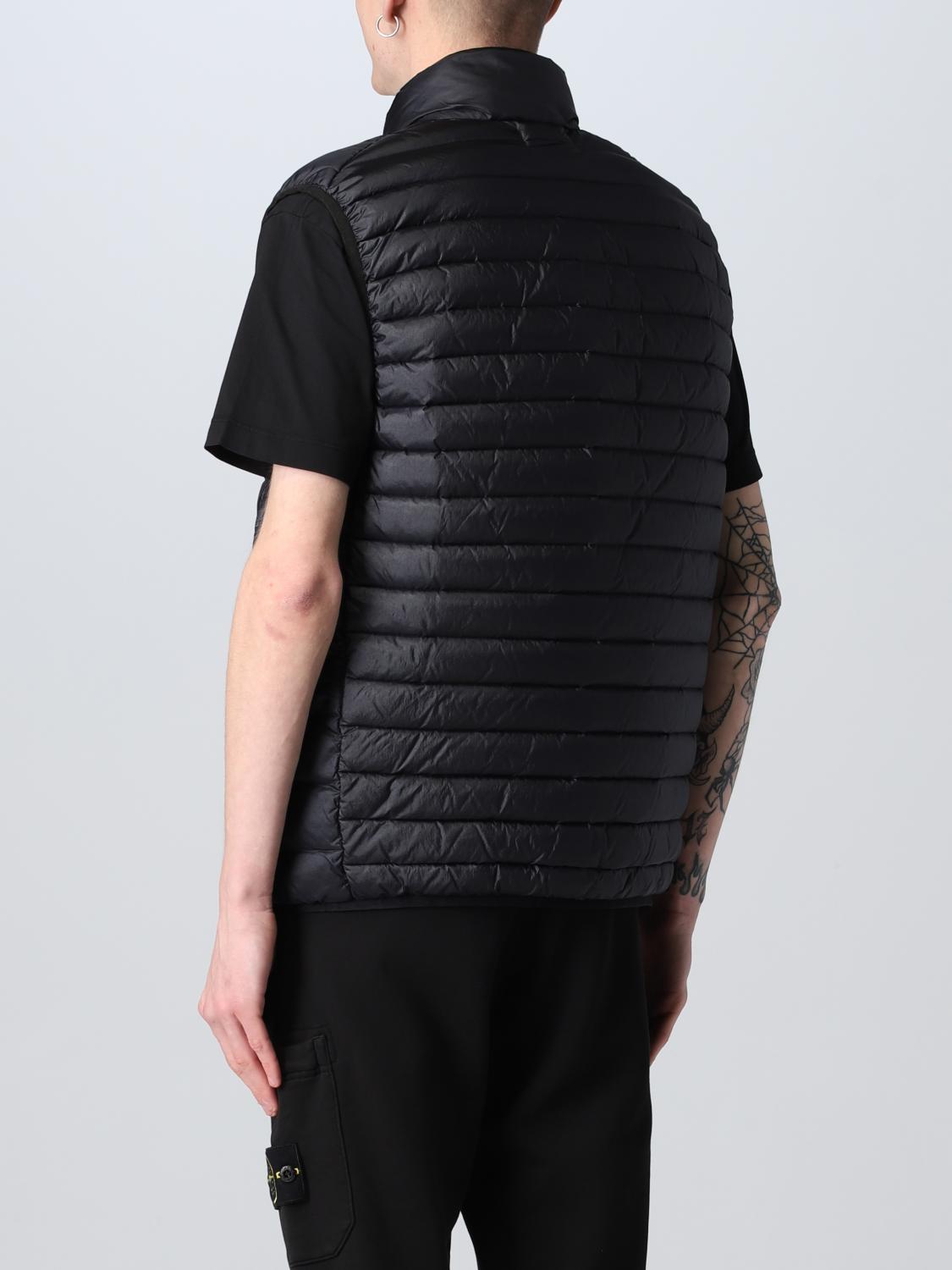STONE ISLAND CHAQUETA: Chaqueta hombre Stone Island, Azul Oscuro - Img 3