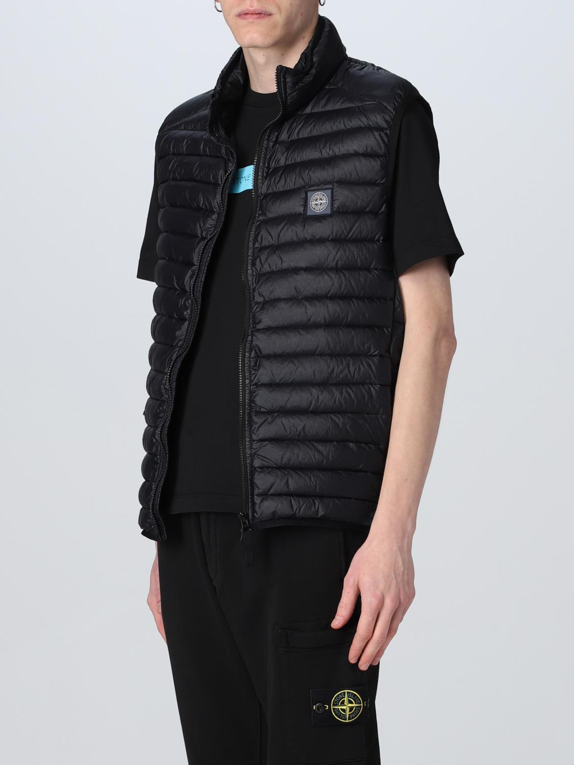 STONE ISLAND CHAQUETA: Chaqueta hombre Stone Island, Azul Oscuro - Img 4