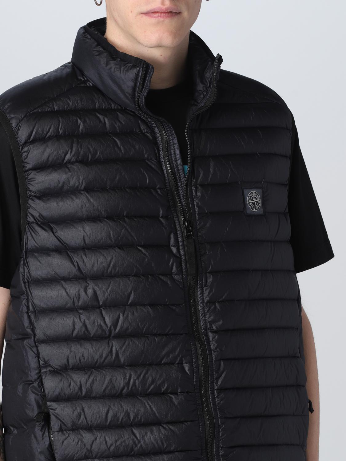 STONE ISLAND CHAQUETA: Chaqueta hombre Stone Island, Azul Oscuro - Img 5