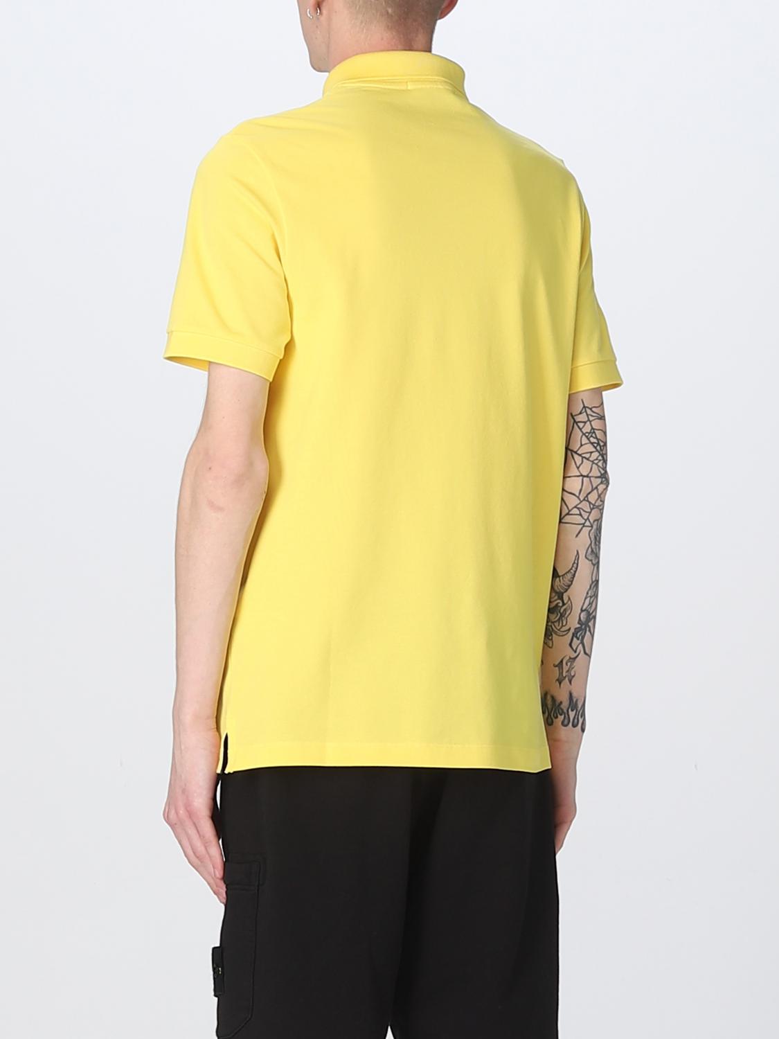STONE ISLAND POLO: Polo hombre Stone Island, Amarillo - Img 3