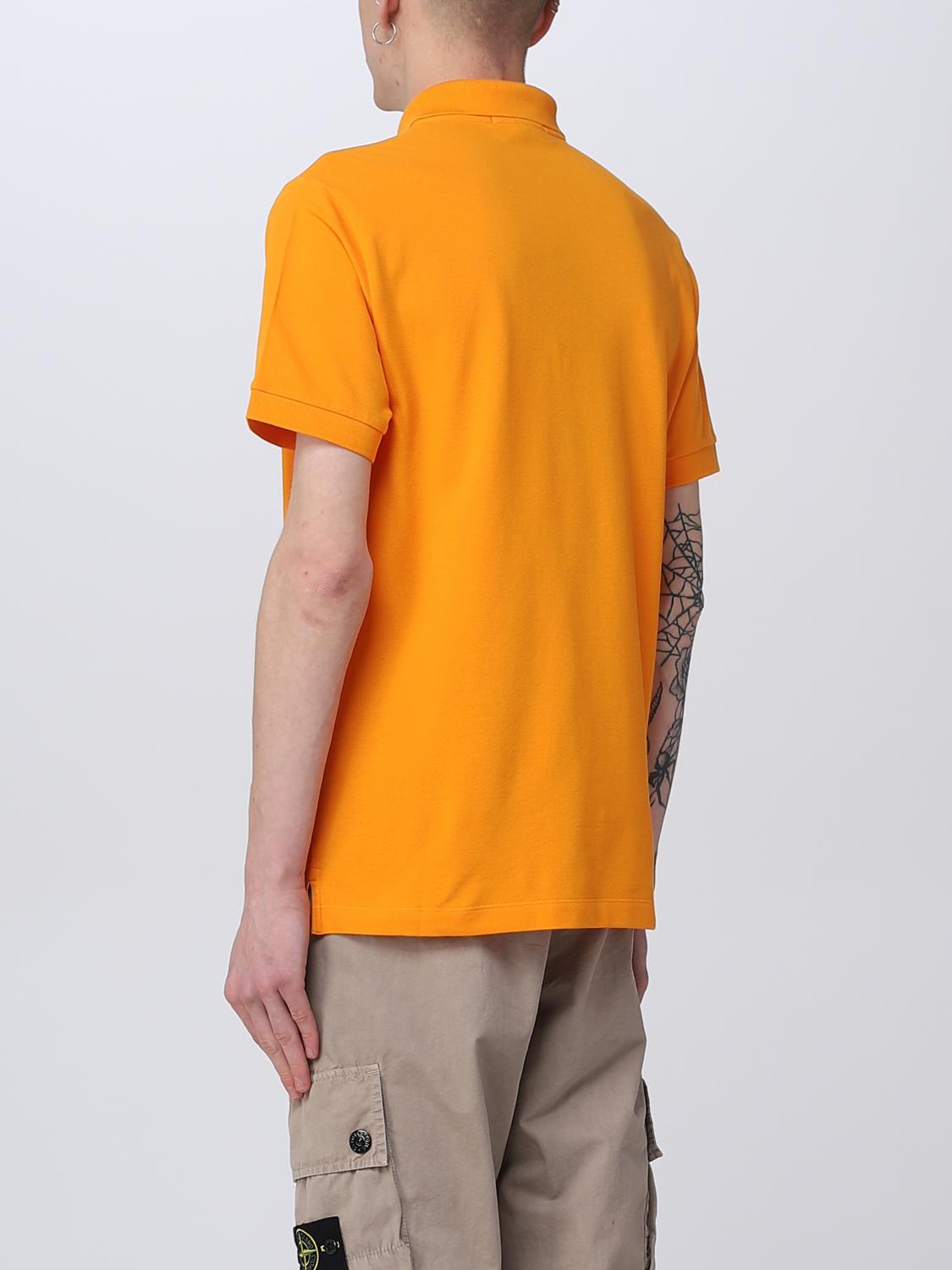 STONE ISLAND POLO: Polo hombre Stone Island, Naranja - Img 3