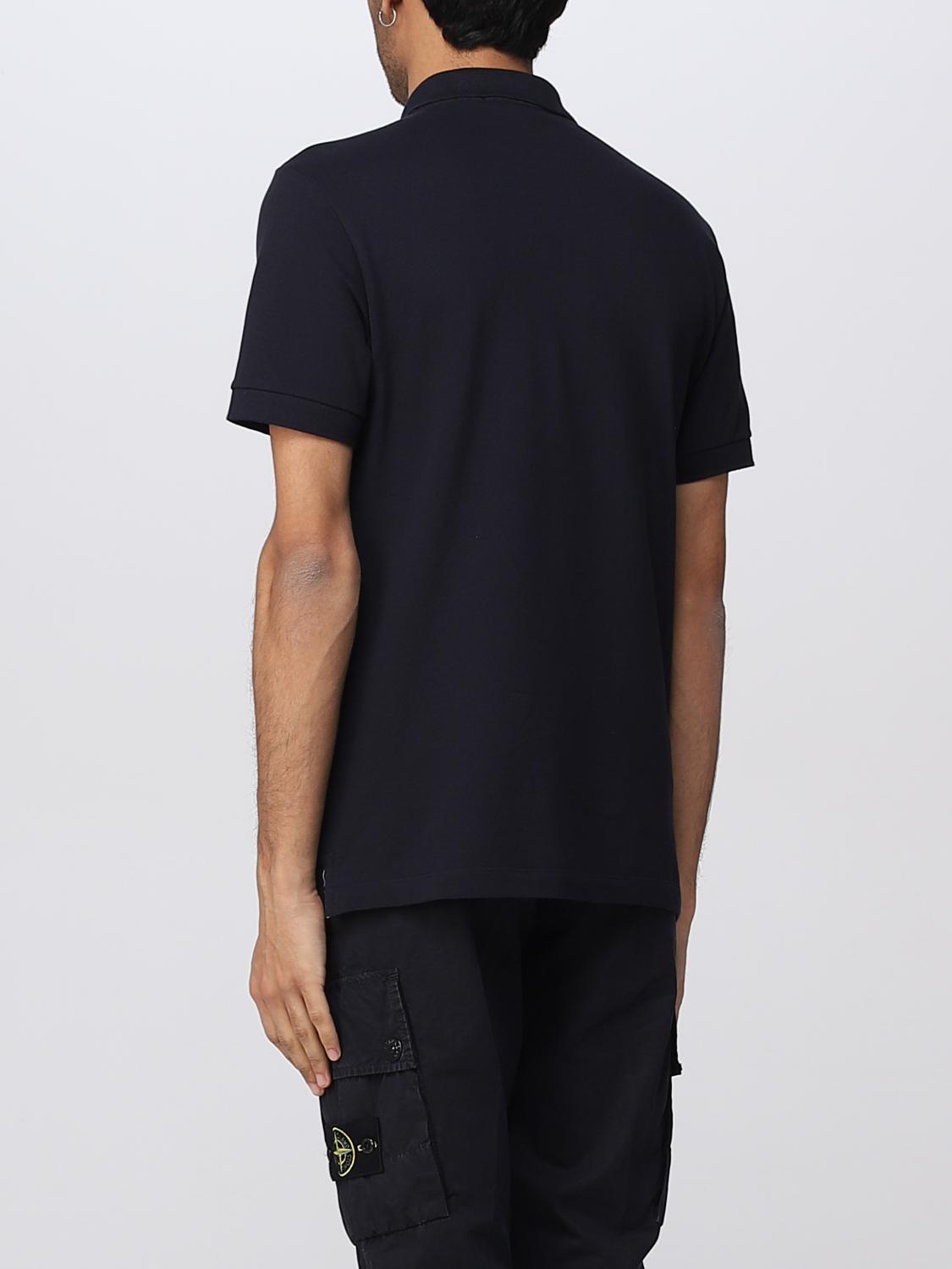 STONE ISLAND POLO: Polo hombre Stone Island, Azul Oscuro - Img 3