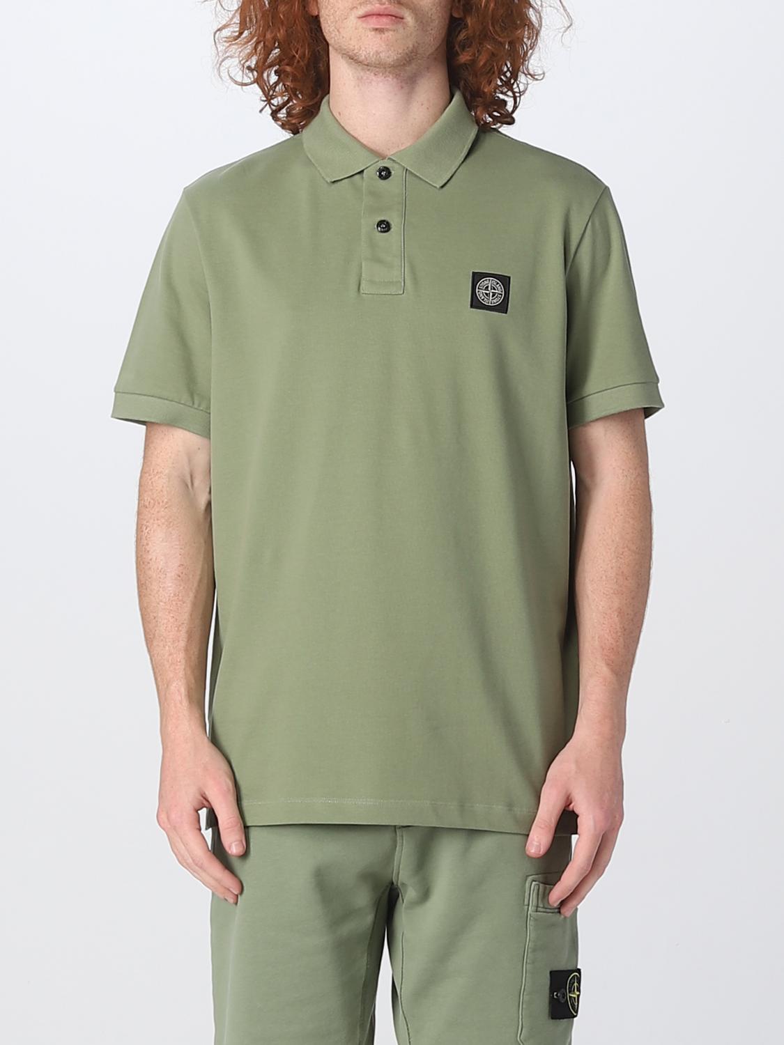 STONE ISLAND POLO: Polo herren Stone Island, Grün - Img 1