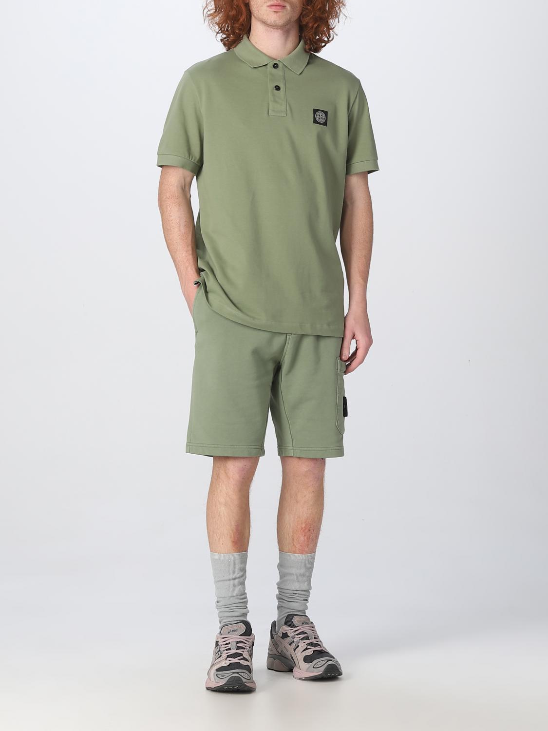 STONE ISLAND POLO: Polo herren Stone Island, Grün - Img 2