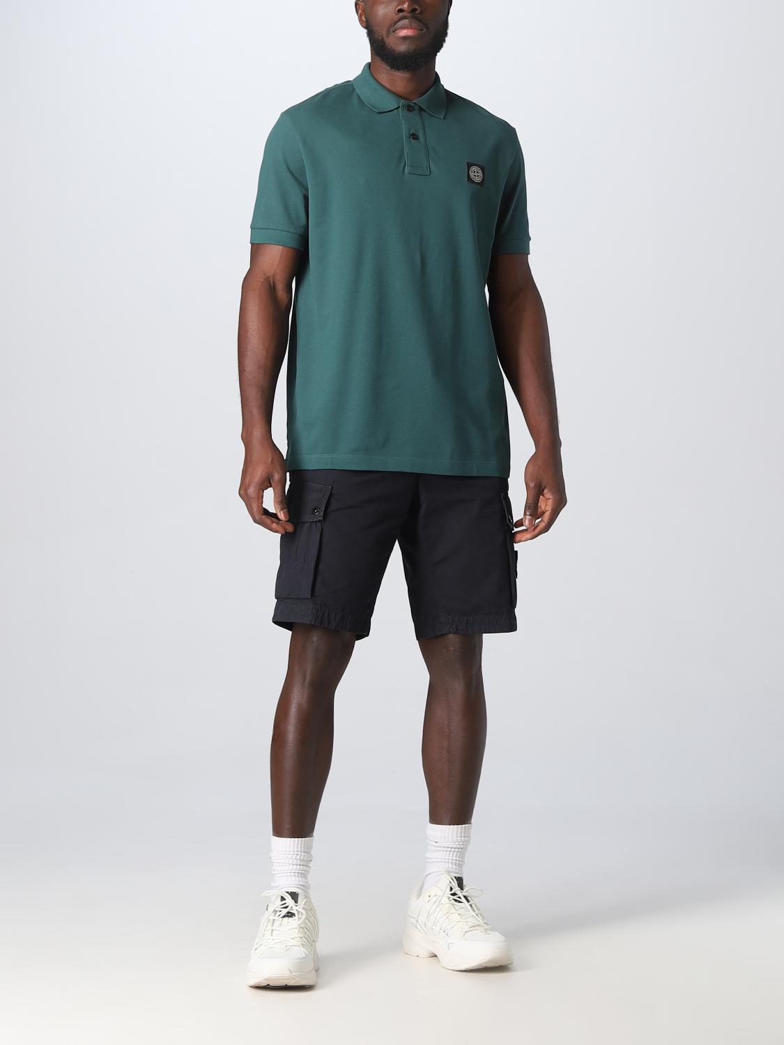 STONE ISLAND POLO: Polo hombre Stone Island, Petróleo Azul - Img 2
