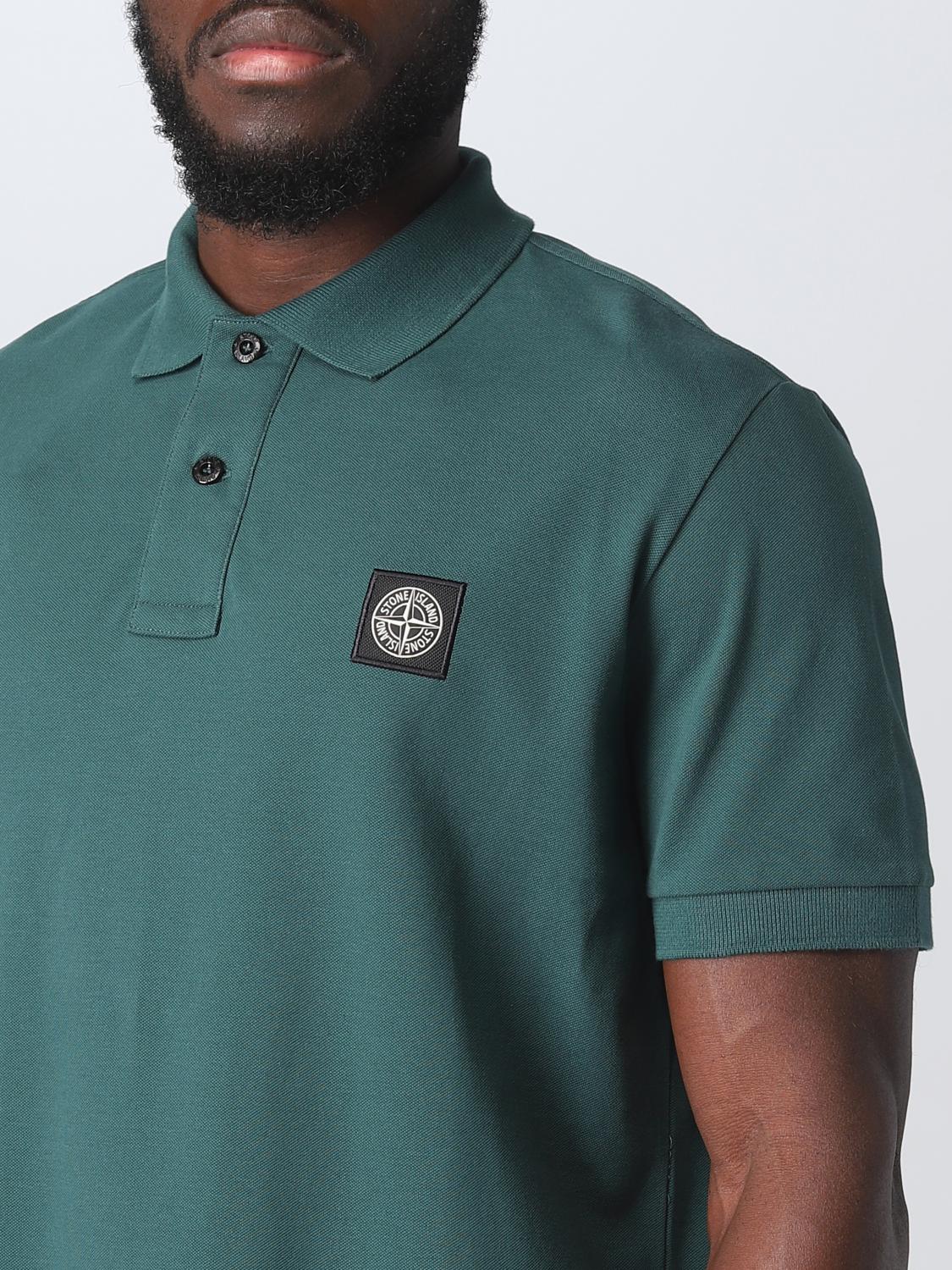 STONE ISLAND POLO: Polo hombre Stone Island, Petróleo Azul - Img 5