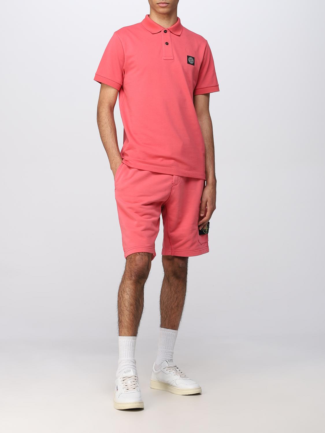 STONE ISLAND POLO: Polo hombre Stone Island, Orquídea - Img 2