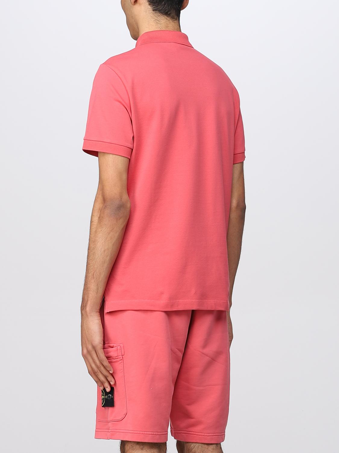 STONE ISLAND POLO: Polo hombre Stone Island, Orquídea - Img 3