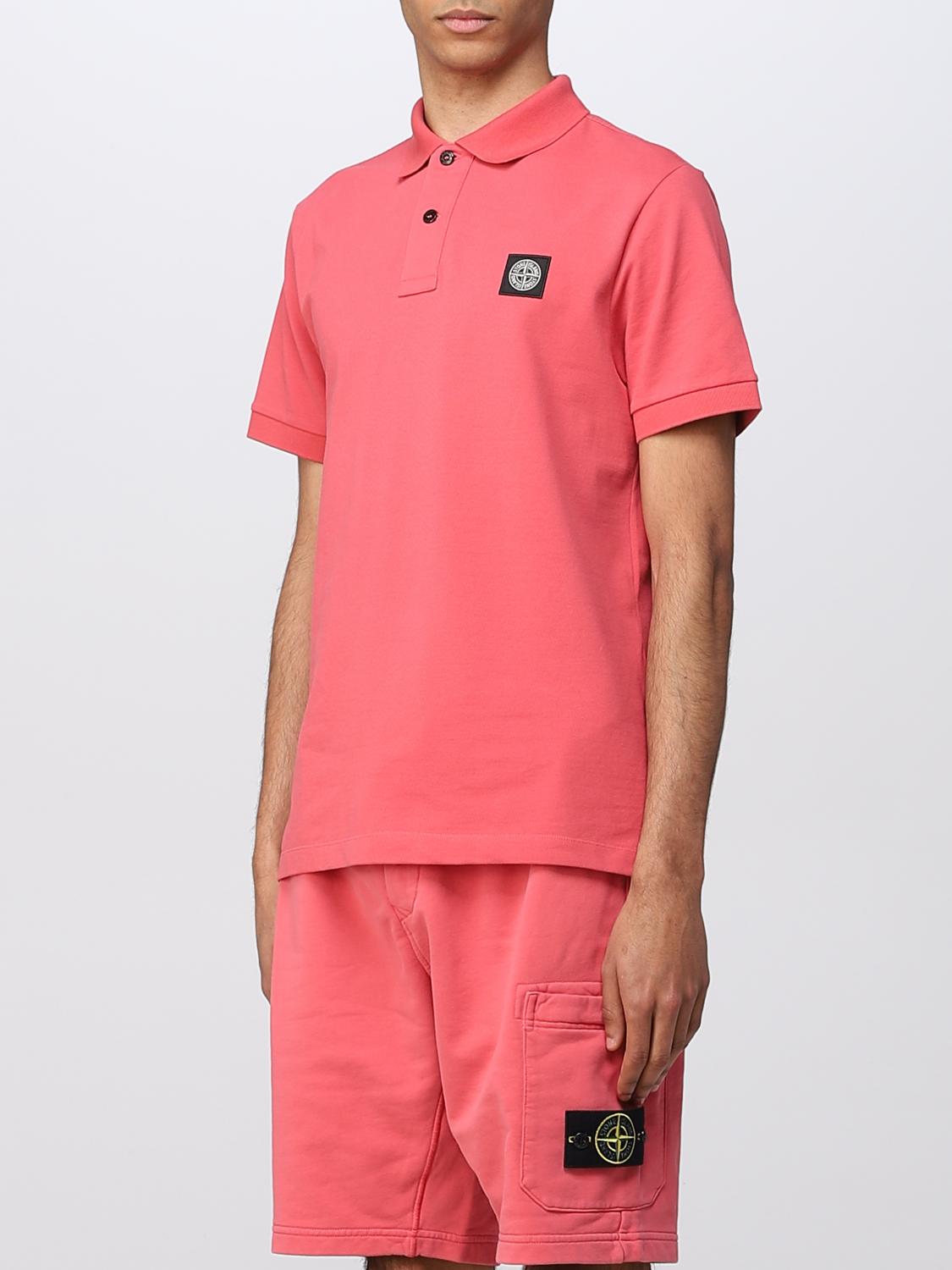 STONE ISLAND POLO: Polo hombre Stone Island, Orquídea - Img 4