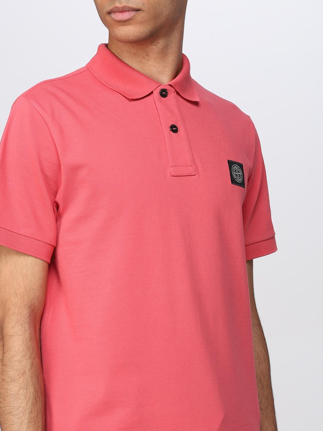 STONE ISLAND POLO: Polo hombre Stone Island, Orquídea - Img 5