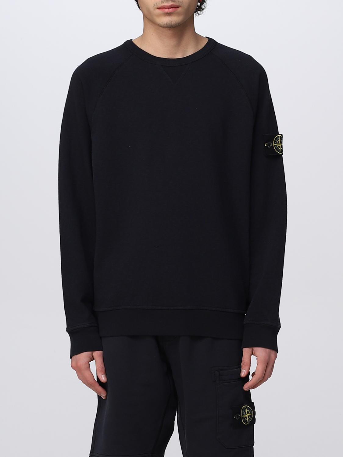 STONE ISLAND PULLOVER: Pullover herren Stone Island, Schwarz - Img 1
