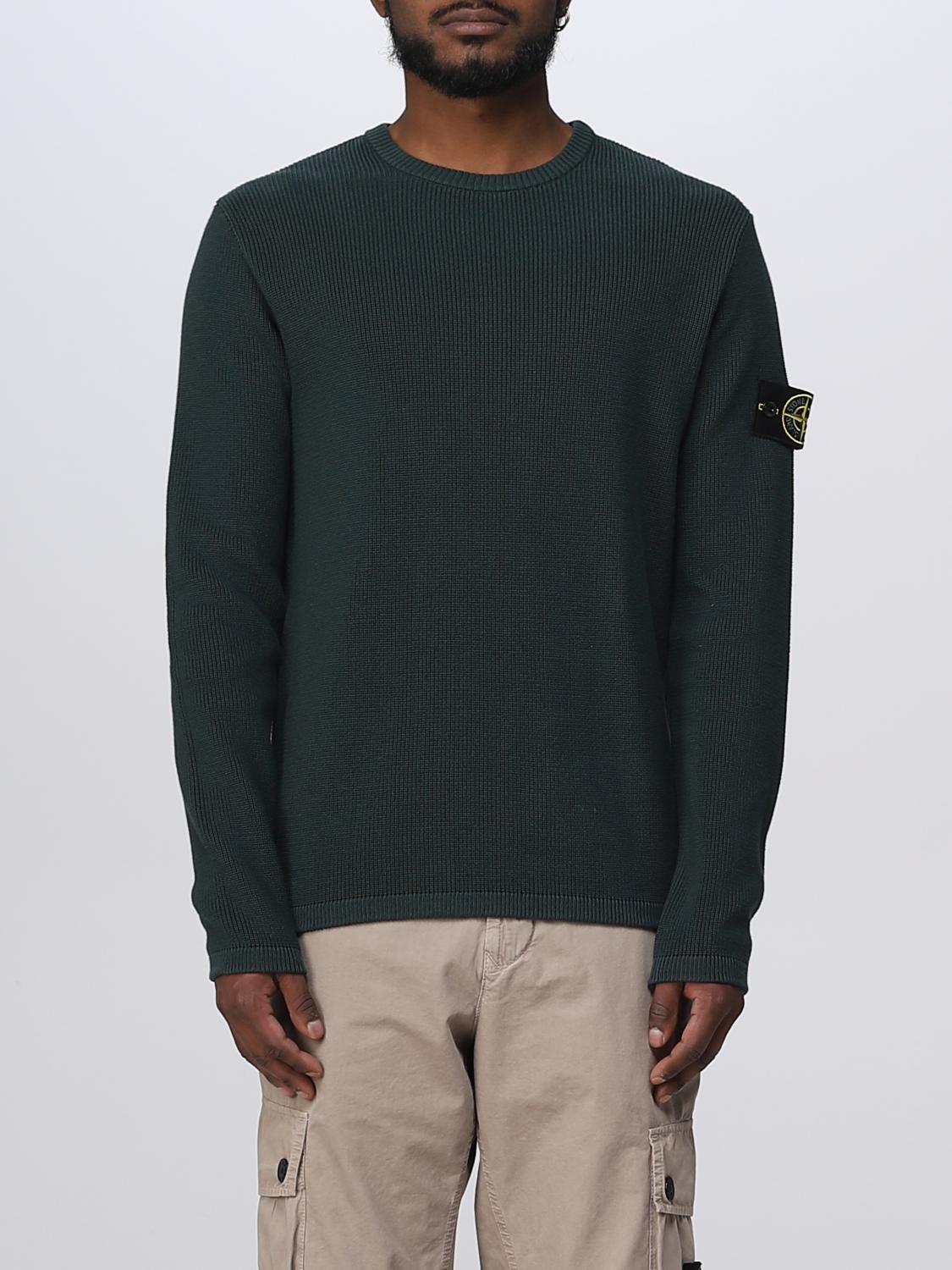 STONE ISLAND PULLOVER: Pullover herren Stone Island, Grün - Img 1