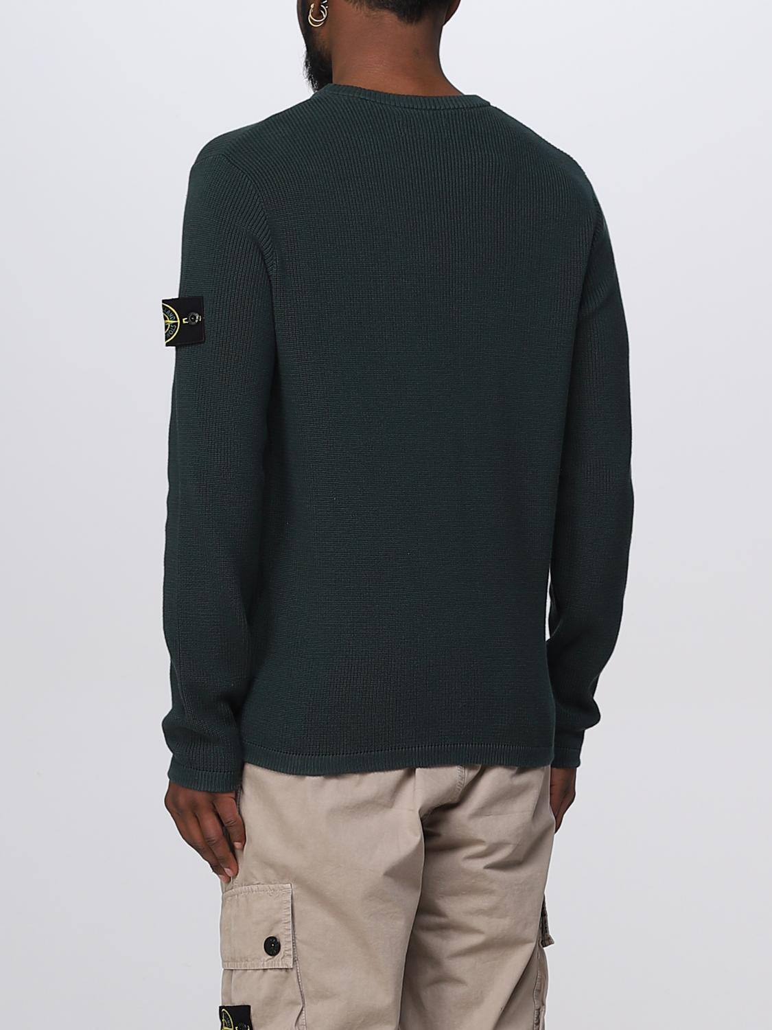 STONE ISLAND PULLOVER: Pullover herren Stone Island, Grün - Img 3