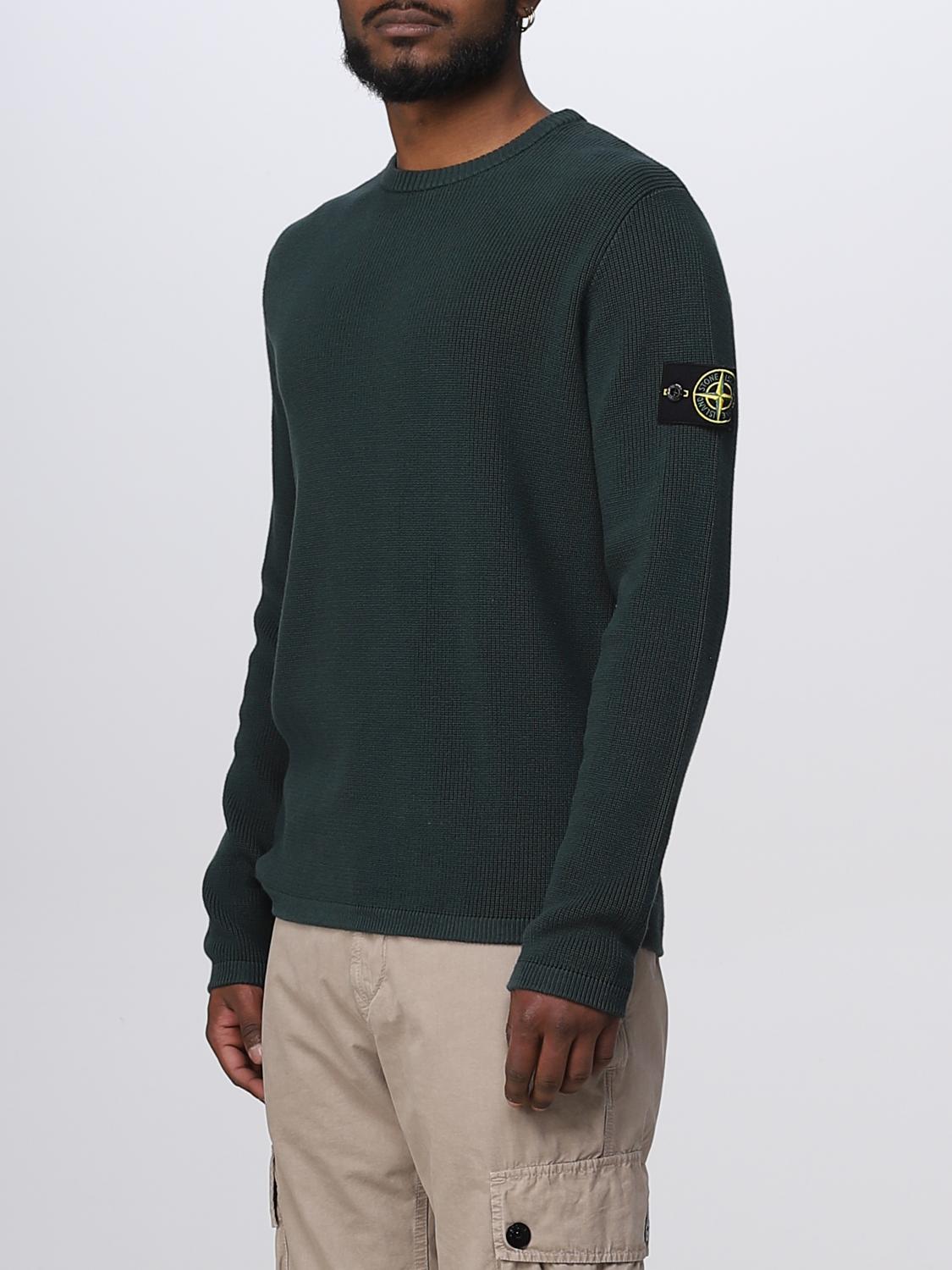 STONE ISLAND PULLOVER: Pullover herren Stone Island, Grün - Img 4