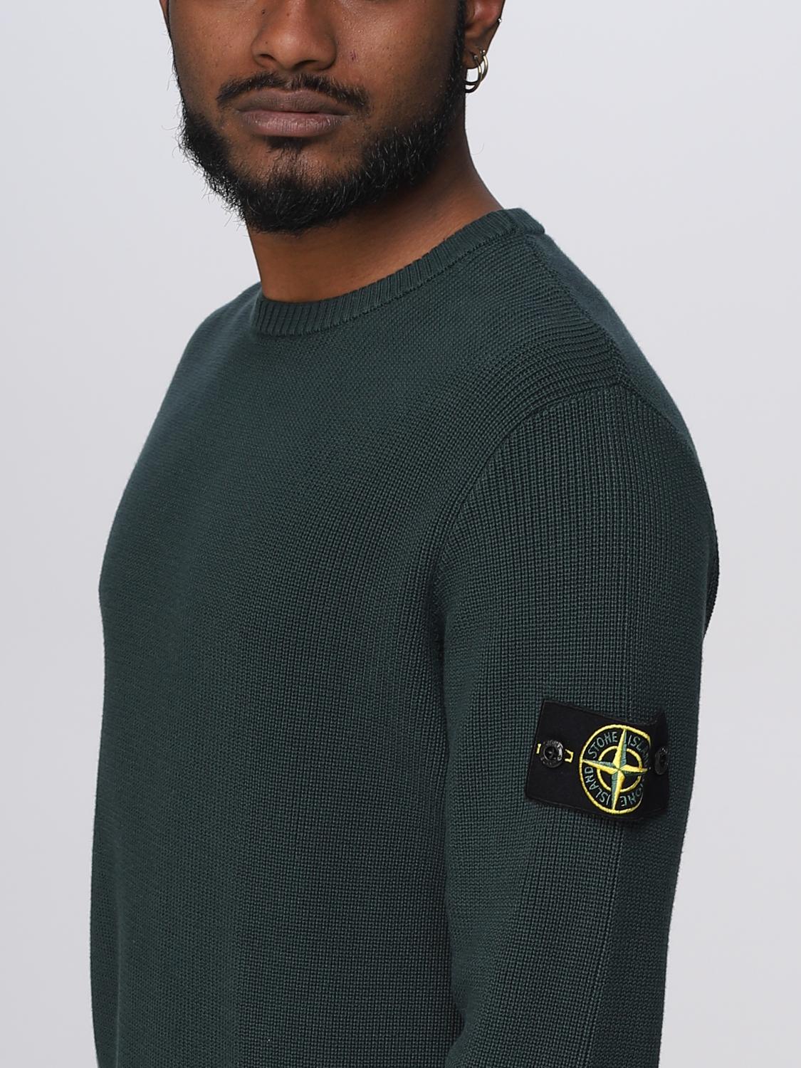 STONE ISLAND PULLOVER: Pullover herren Stone Island, Grün - Img 5