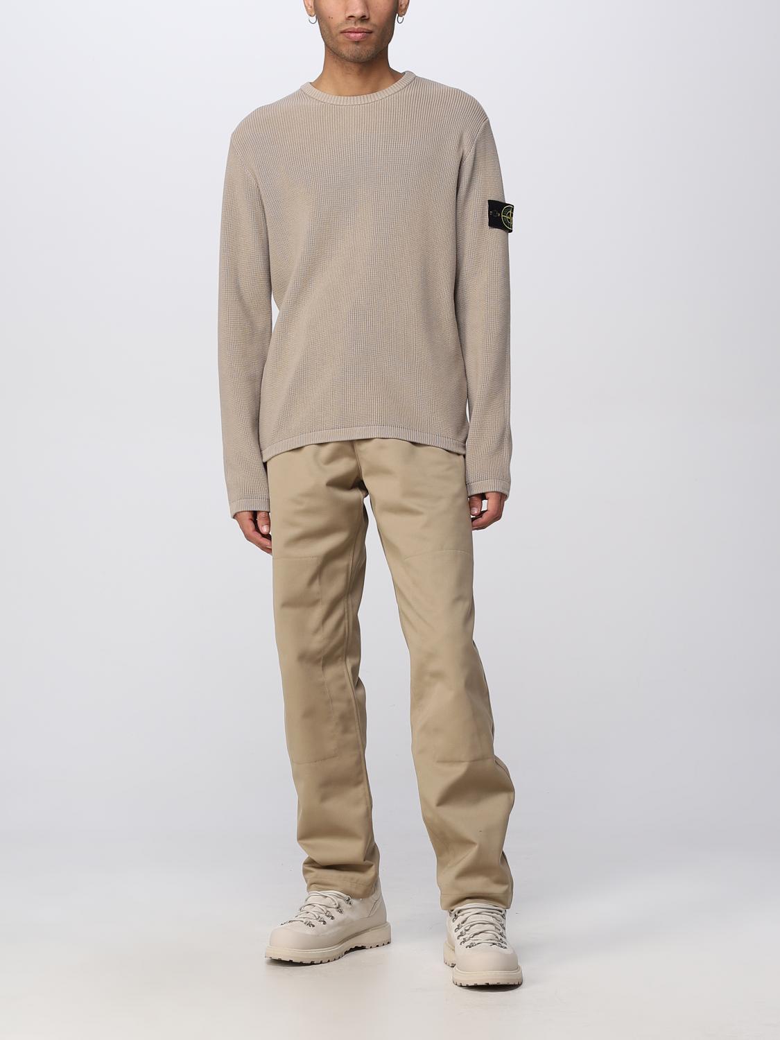 STONE ISLAND PULLOVER: Pullover herren Stone Island, Beige - Img 2