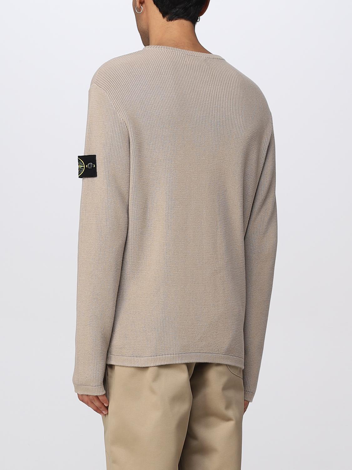 STONE ISLAND PULLOVER: Pullover herren Stone Island, Beige - Img 3