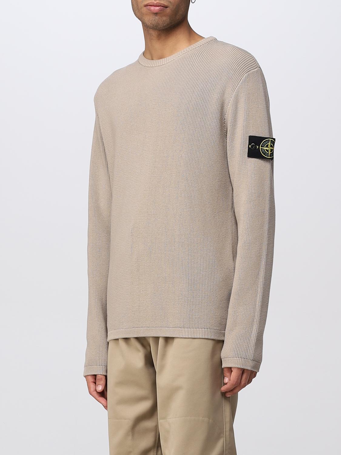 STONE ISLAND PULLOVER: Pullover herren Stone Island, Beige - Img 4