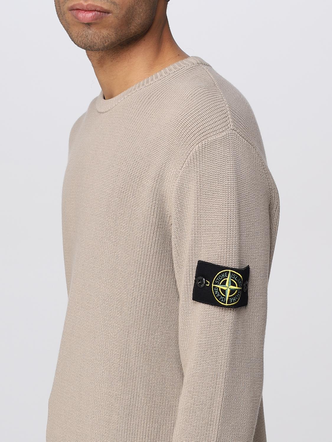 STONE ISLAND PULLOVER: Pullover herren Stone Island, Beige - Img 5