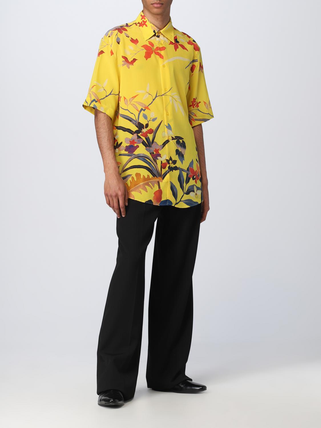 ETRO CAMICIA: Camicia Etro in seta, Giallo - Img 2