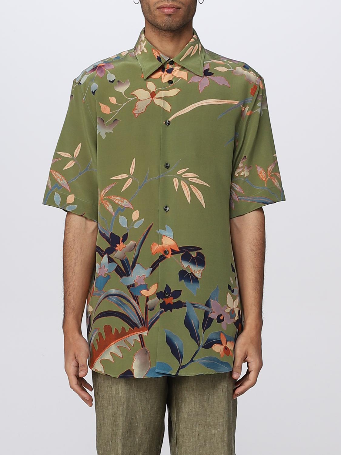 ETRO SHIRT: Etro shirt in silk, Multicolor - Img 1