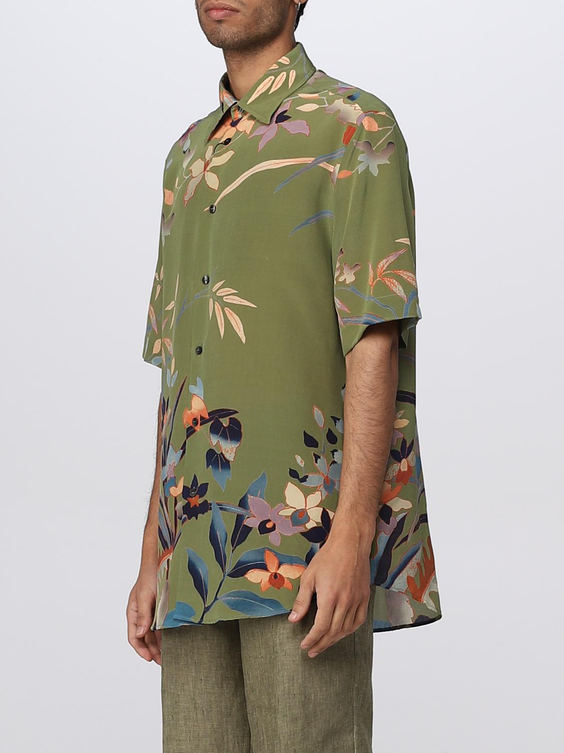 ETRO SHIRT: Etro shirt in silk, Multicolor - Img 4