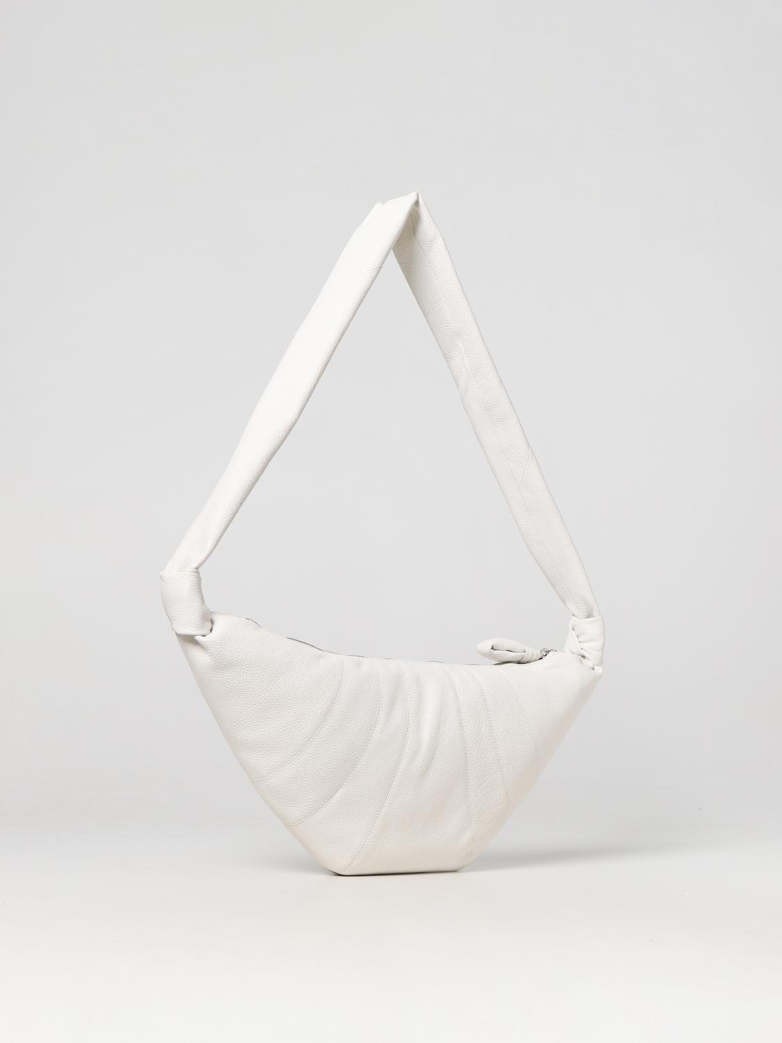 LEMAIRE BORSA A SPALLA: Borsa Croissant Lemaire in pelle a micro grana, Fantasia - Img 2